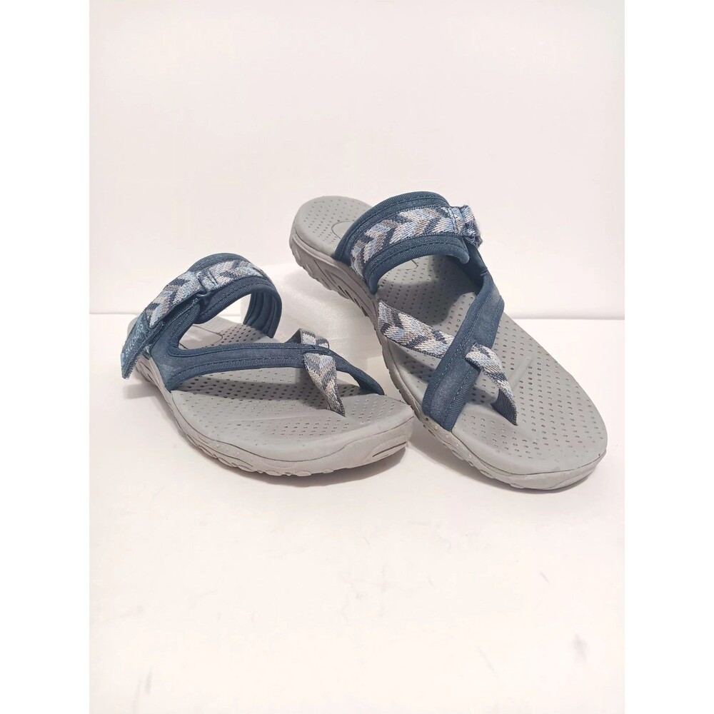 Skechers Outdoor Lifestyle Reggae Blue Sandals Women's Sz 8